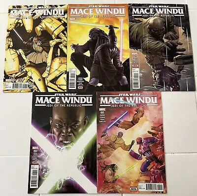 Buy Mace Windu: Jedi Of The Republic #1-5 • 71.13£