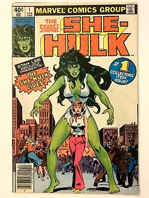 Buy The Savage She-Hulk #1 (1980)  Origin Of She-Hulk / Jen Walters- KEY - VINTAGE • 63.08£
