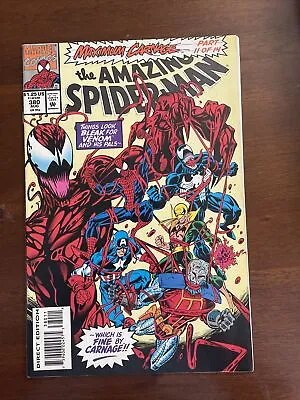 Buy The Amazing Spider-Man #380 Aug. 1993 Marvel Comics • 8£