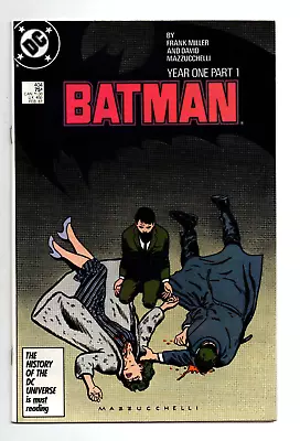 Buy Batman #404 405 406 & 407 Year One Complete Set - Frank Miller - 1987 - (-NM) • 60.32£