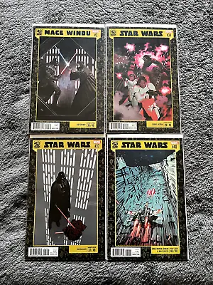 Buy Marvel Star Wars 40th Anniversary Covers Comic Lot Issues #2, #34, #37, #40 • 24£