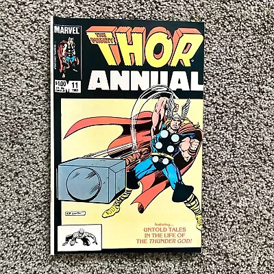 Buy Thor Annual #11 (9.2) 1983 - 1st App Of Eitri - Origin Of Thor - Layton Cover • 16.06£