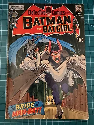 Buy Detective Comics (1937) #407 Neal Adams Cover!! Man-Bat!!! DC Comics 1971 • 30.38£