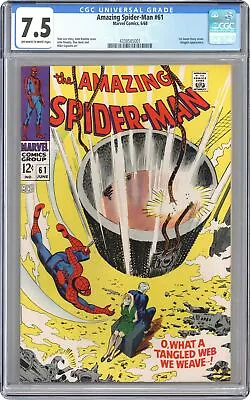 Buy Amazing Spider-Man #61 CGC 7.5 1968 4338585001 • 167.90£