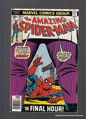 Buy Amazing Spider-Man #164 Marvel Comic 1977 VF Kingpin Newsstand • 11.88£