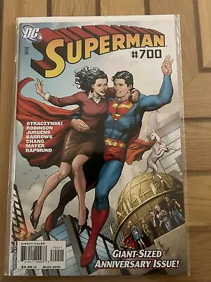 Buy Superman Issue #700 Giant Sized Anniversary Issue 2010 • 6.99£