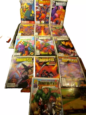 Buy Marvel Thunderbolts 28 -40 Lot Bagged Boarded~ • 35.42£
