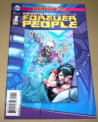 Buy INFINITY MAN & The FOREVER PEOPLE : FUTURES END # 1 (2014) 3-D MOTION COVER NM • 3.50£