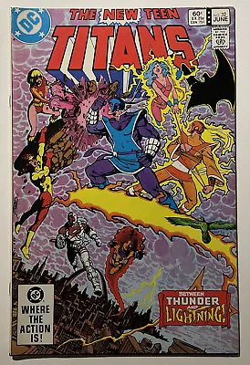 Buy NEW TEEN TITANS #32 (1983) Thunder, Lightning, George Perez, DC Comics VG/F • 3.95£