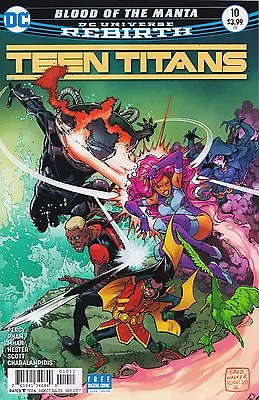 Buy TEEN TITANS (2016) #10 - Cover A - DC Universe Rebirth - New Bagged • 4.99£