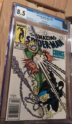 Buy Amazing Spider-Man #298 Newstand CGC 8.5 WP Marvel Comics 1988 1st Eddie Brock  • 63.25£