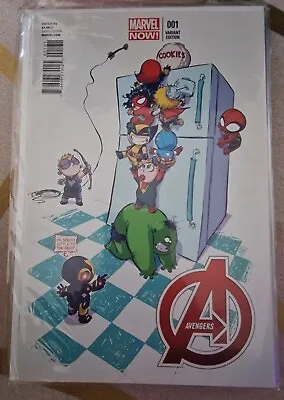 Buy Avengers #1 Skottie Young Baby Variant 2012 Marvel Comics • 7.50£