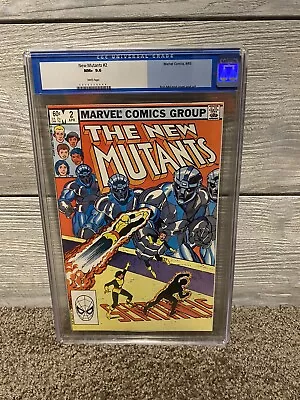 Buy New Mutants #2 CGC 9.6 (White Pages) Marvel Comics!!! Comic Book!!! • 40.17£