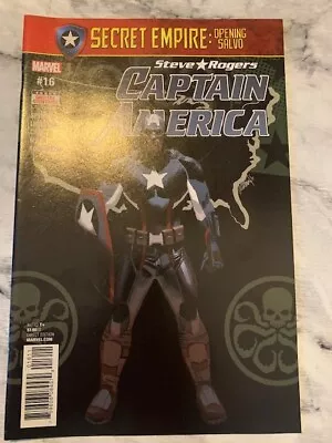 Buy Steve Rogers Captain America 16 Variant NM Marvel 2017 1st Print Secret Empire • 4.99£