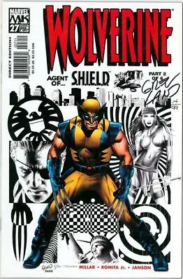 Buy Wolverine #27 Dynamic Forces Signed Greg Land Df Coa Ltd 99 Marvel Comics Movie • 24.95£