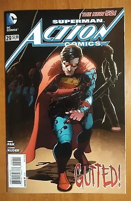 Buy Action Comics #29 - DC Comics 1st Print 2011 Series • 6.99£