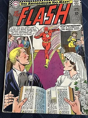Buy Flash #165 VF November 1966 One Bridegroom Too Many! Carmine Infantino Artwork • 15£