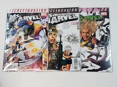 Buy Ms. Marvel 28 29 30  Marvel Comics 3 Book Run Greg Horn Covers 2008 Est VF/NM • 15.82£
