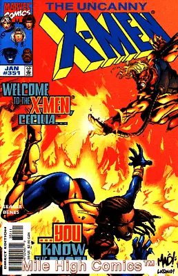 Buy X-MEN  (1963 Series) (#1-113, UNCANNY X-MEN #114-544) (MARVEL) #351 Good • 2.07£