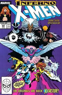 Buy The Uncanny X-Men #242 -- Inferno -- Giant-sized Issue (VF/NM | 9.0) • 4.65£
