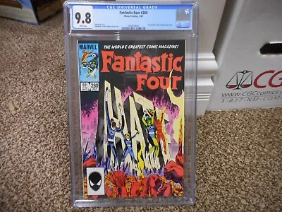 Buy Fantastic Four 280 Cgc 9.8 1st Appearance Of Malice John Byrne Cover Art Story W • 158.11£