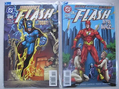 Buy The Flash (2nd Series) Issues 112-113 NEAR MINT Bagged, Boarded • 7.91£