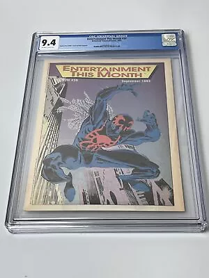 Buy Entertainment This Month #35 CGC 9.4 (1992) Spider-Man 2099 Cover Appearance • 158.11£