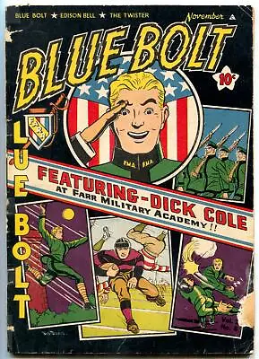 Buy Blue Bolt Vol 2 #6 1942-DICK COLE---Sub-Zero-Sgt Spook -White Rider VG- • 174.20£