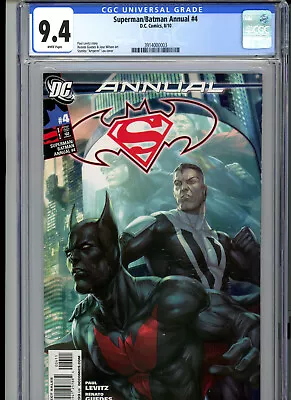 Buy Superman/Batman Annual #4 (2010) DC CGC 9.4 White • 66.09£