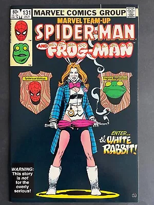 Buy Marvel Team-Up #131 Spider-Man & Frog-Man 1st White Rabbit Marvel 1983 Comics NM • 31.16£