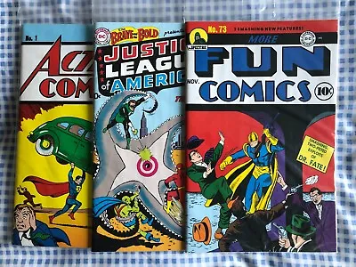 Buy Loot Crate Lootcrate Sealed Action Comics 1 Superman, More Fun Comics 73 Aquaman • 66.99£