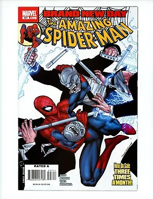 Buy Amazing Spider-Man #547 Comic Book 2008 VF/NM Steve McNiven Marvel • 2.36£