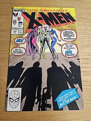Buy Uncanny X-Men #244 Vol 1 - Marvel Comics - Chris Claremont - Marc Silvestri. NM • 39.99£