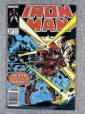 Buy IRON MAN #230 (1988): Newsstand Edition Death Of A Hero • 5.53£
