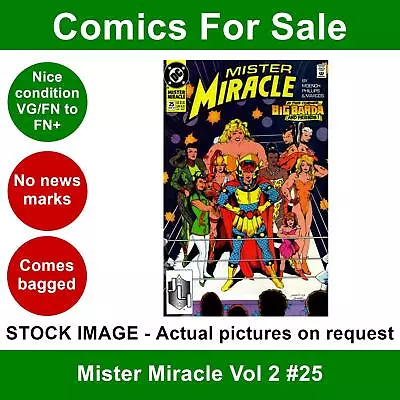 Buy DC Mister Miracle Vol 2 #25 Comic - VG/FN+ 01 March 1991 • 3.99£