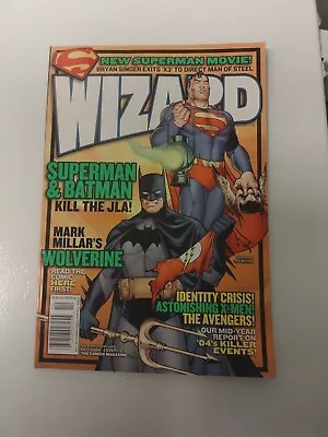 Buy Wizard #156 OCT 2004 SUPERMAN, BATMAN COVER 1 Of 2  DC Comics  **FREE SHIPPING** • 7.91£