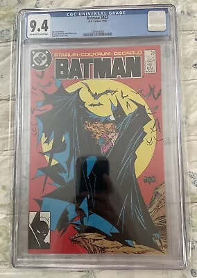 Buy Batman 423 CGC 9.4 W/OW Pages 1st Printing Todd Mcfarlane Cover • 281.11£