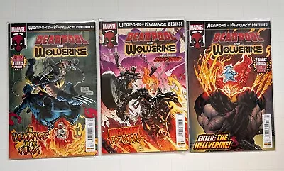 Buy Deadpool Wolverine Ghost Rider 1-3 Marvel [big Comics Sale] • 2.97£