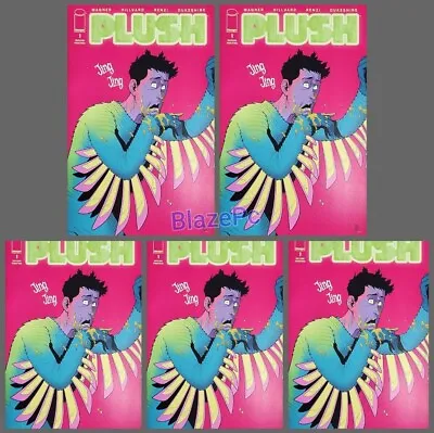 Buy Plush #1 2nd Print Variant Bundle Options Wagner Image Comics 2023 NM • 3.08£