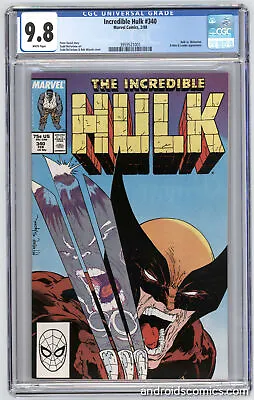 Buy Incredible Hulk #340 Br CGC 9.8 • 1,088.44£