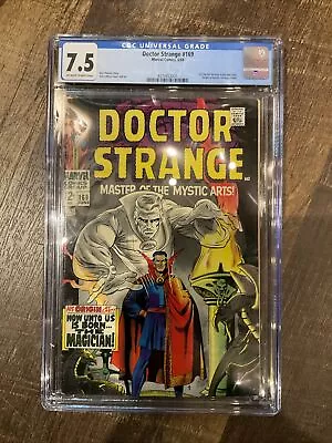 Buy Doctor Strange #169 CGC 7.5 1969 1st Solo Appearance Key DC Comic Off White/WHT • 336.01£