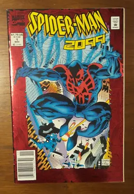 Buy Spider-Man 2099 #1 (1992) 1st Full Appearance Miguel O'Hara Newsstand • 17.39£