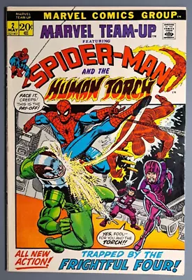 Buy Marvel Team-up #2 Spider-Man & Human Torch! Marvel 1972  • 12.65£