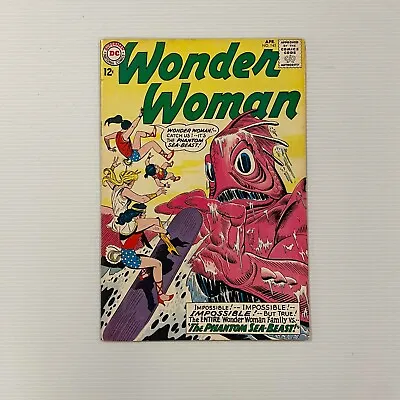 Buy Wonder Woman #145 1964 FN- Cent Copy Full Page Ad Hawkman For #1 • 40£