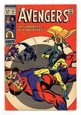 Buy Avengers #59 VG+ 4.5 1968 1st App. Yellowjacket • 32.32£