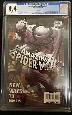 Buy Amazing Spider-Man #569 CGC 9.4 2nd Print 1st Anti-Venom Eddie Brock Romita 2008 • 224.44£