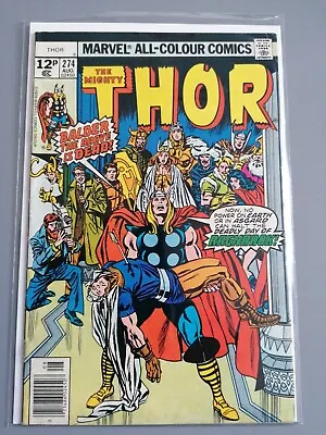 Buy The Mighty Thor #274.bronze Age 1978. Loki.hela Death Of Balder • 8£