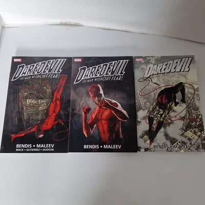 Buy Daredevil By Bendis & Maleev Ultimate Collection TPB Lot  Volume 1 2 3 • 100£