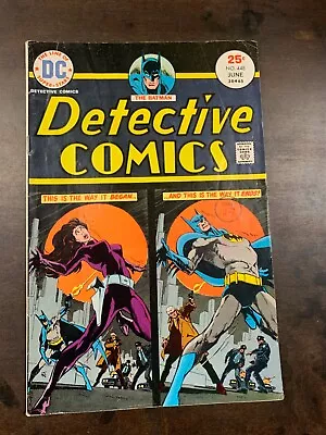 Buy Detective Comics  #448 (dc Comics Batman ) 1975 Vg • 7.22£