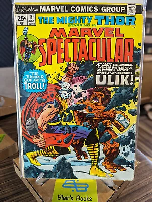 Buy Bronze Age MARVEL SPECTACULAR #8 [1974] VG 4.0; Lee/Kirby Reprint Of Thor #137 • 3.15£